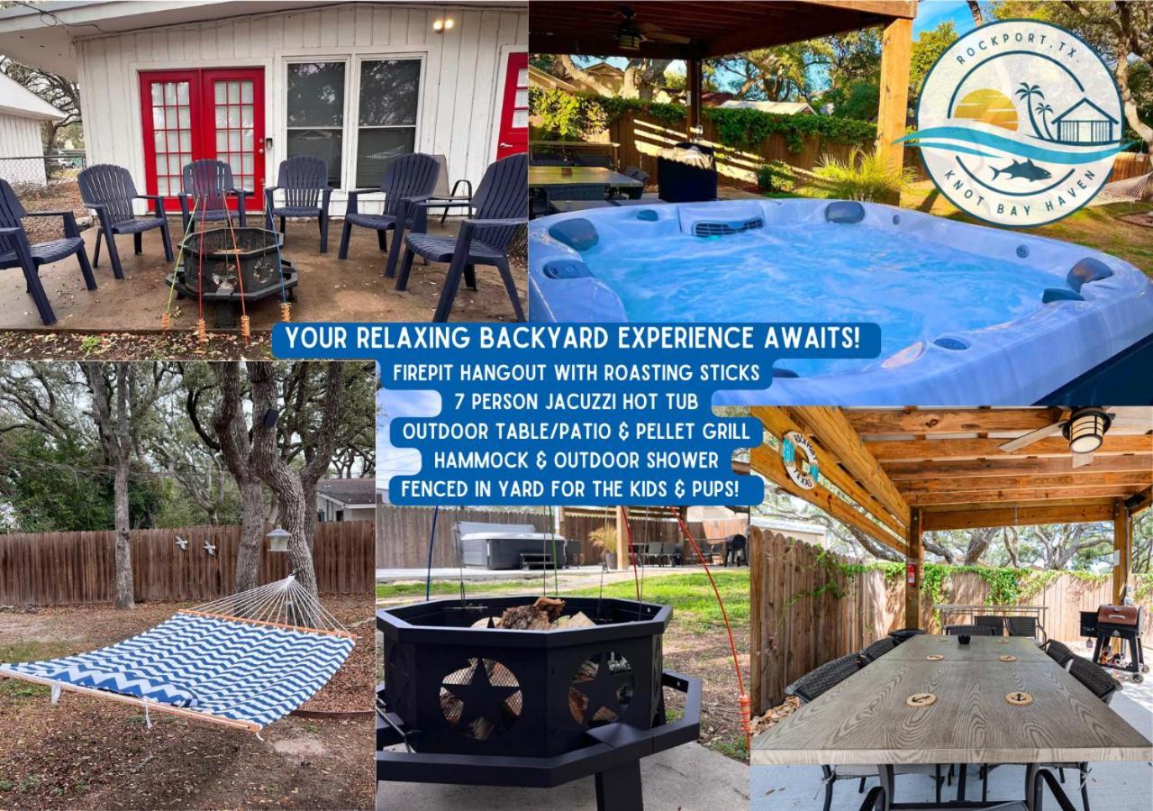 فيلا Knot Bay Haven, Dog Friendly, Hot Tub, Fenced Yard, Patio And Grill, 3 Br روكبورت المظهر الخارجي الصورة